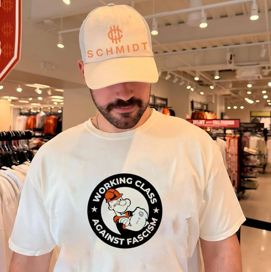 Popeye working class against fascism shirt
