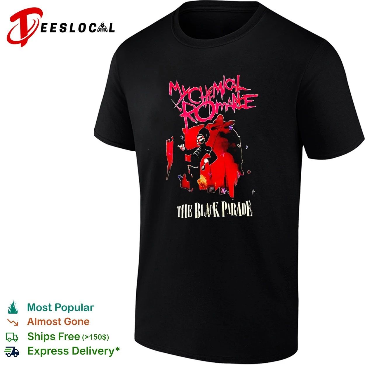 My Chemical Romance The Black Parade Gerard Way T-shirt