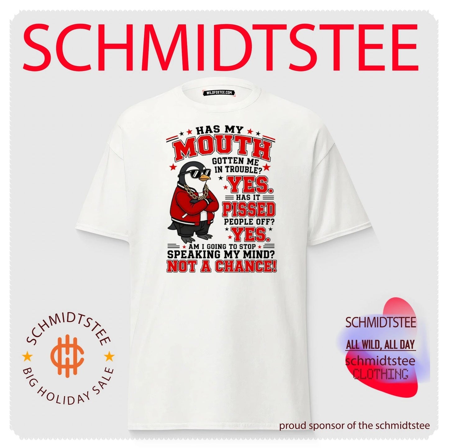 Has my mouth gotton me in trouble yes has it pissed people off yes am I going to stop speaking my mind not a chance shirt