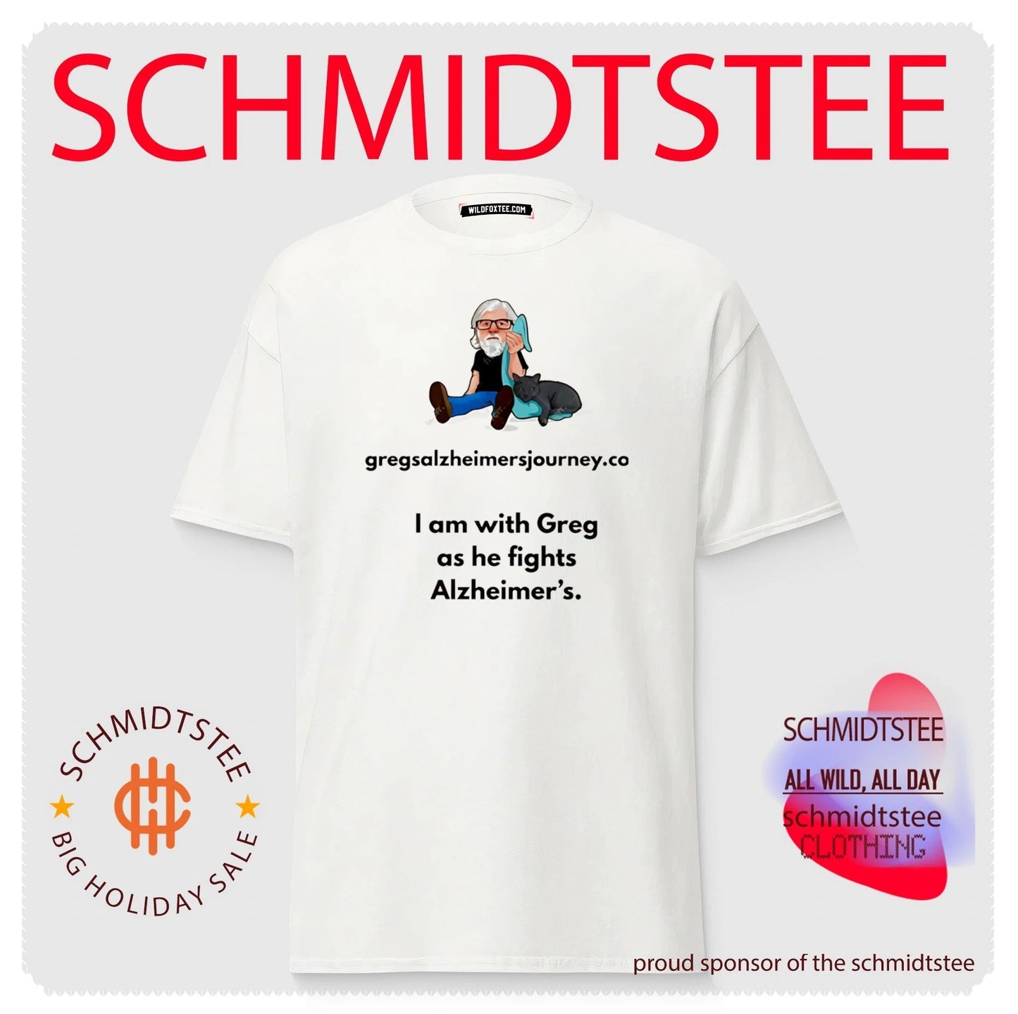 I Am With Greg As He Fights Alzheimer’s shirt