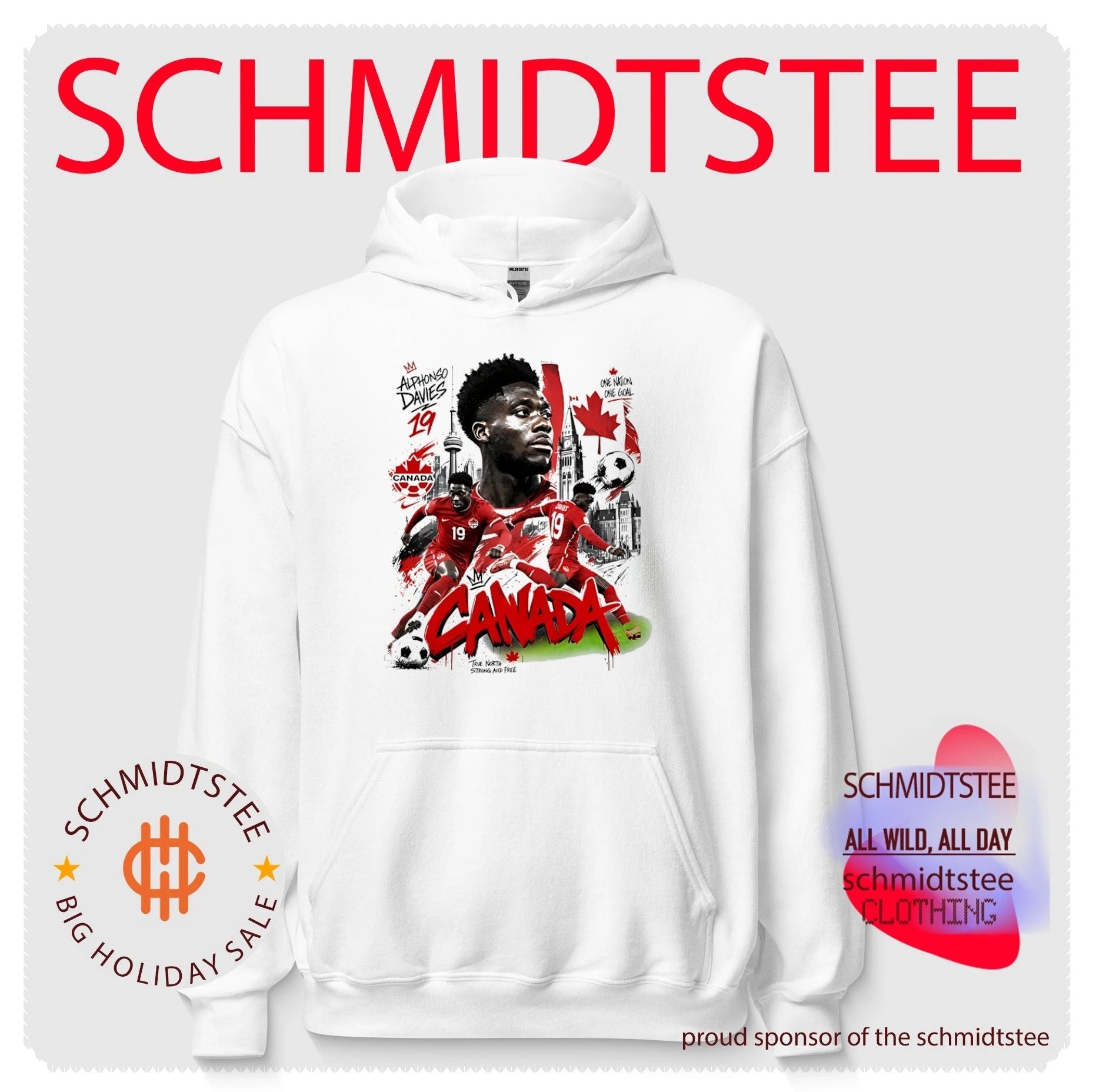 Alphonso Davies Canada World Cup 2026 vintage shirt