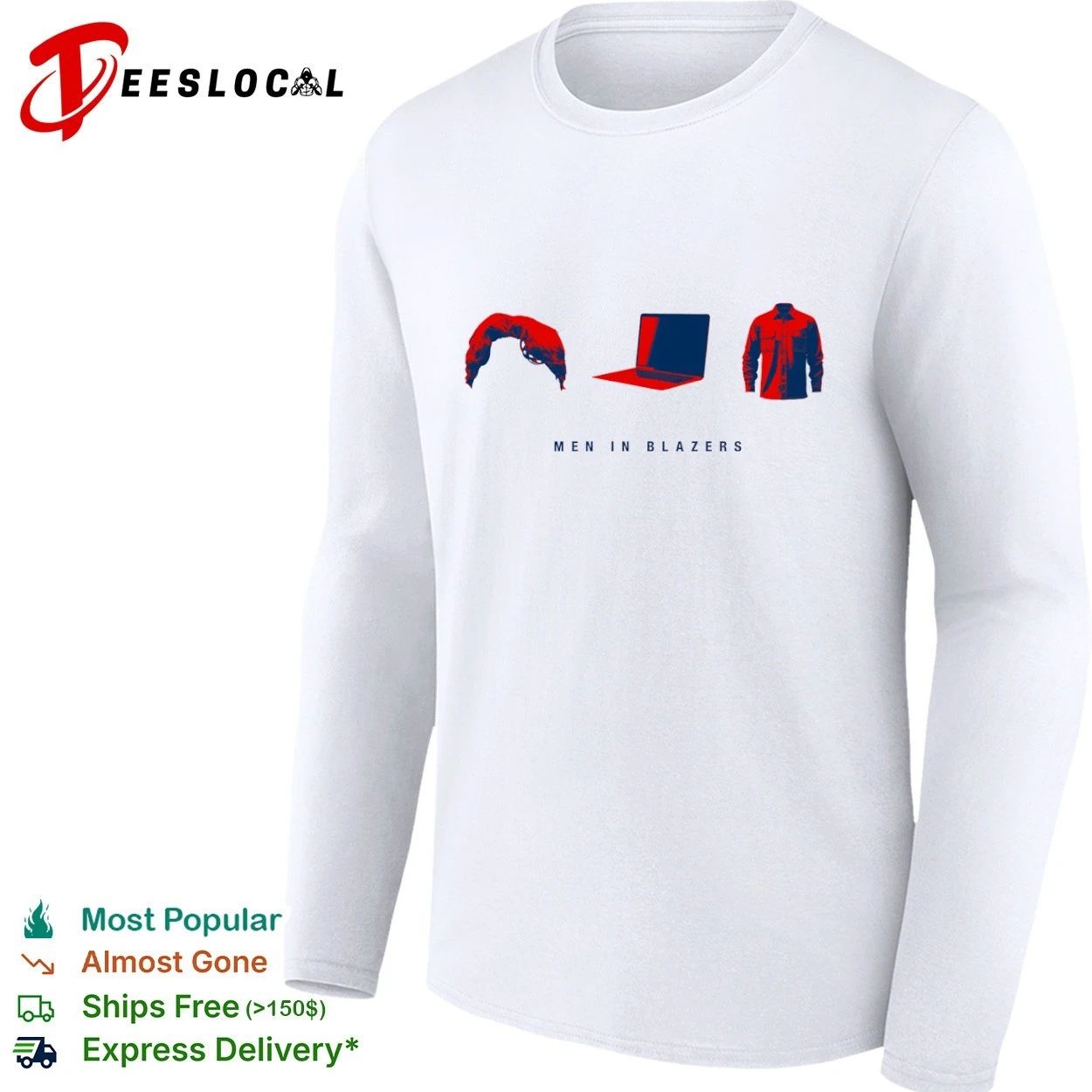 Men in Blazers soccer podcast football T-shirt