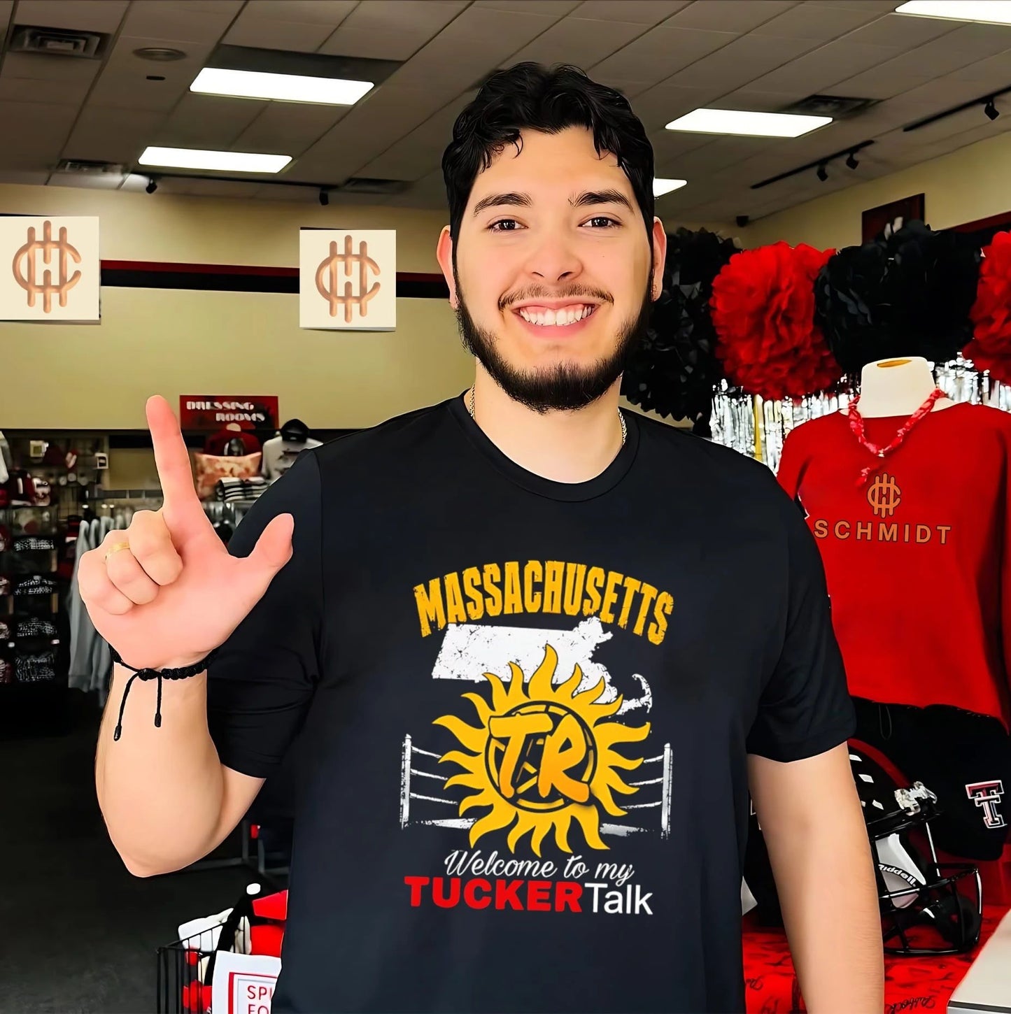 Tucker Remy Massachusetts welcome to my Tucker talk shirt