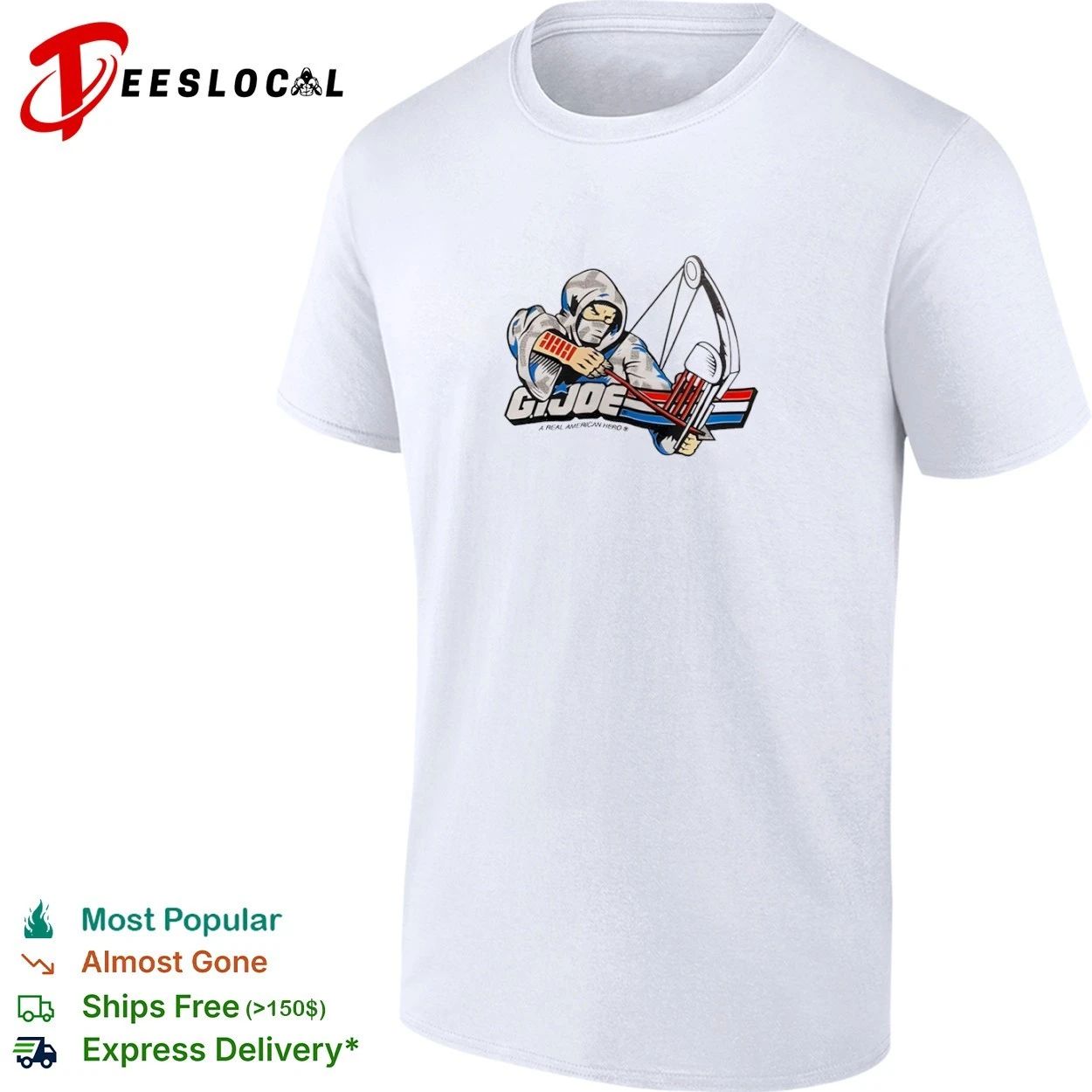 GI Joe A Real American Hero Ninja Archer T-shirt