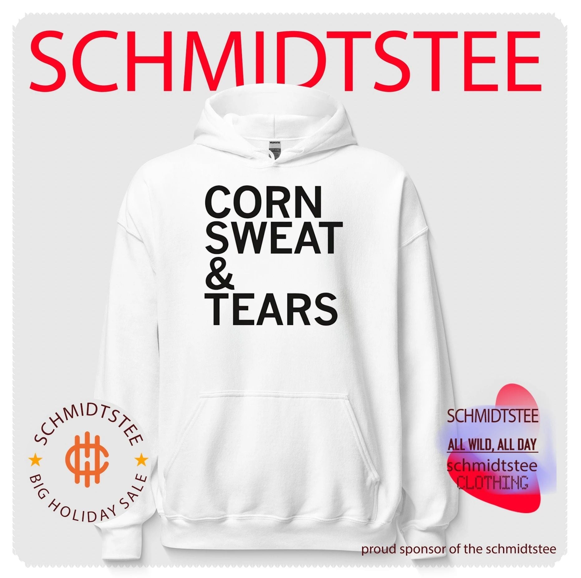 The Midwest Was Built With Corn Sweat & Tears shirt