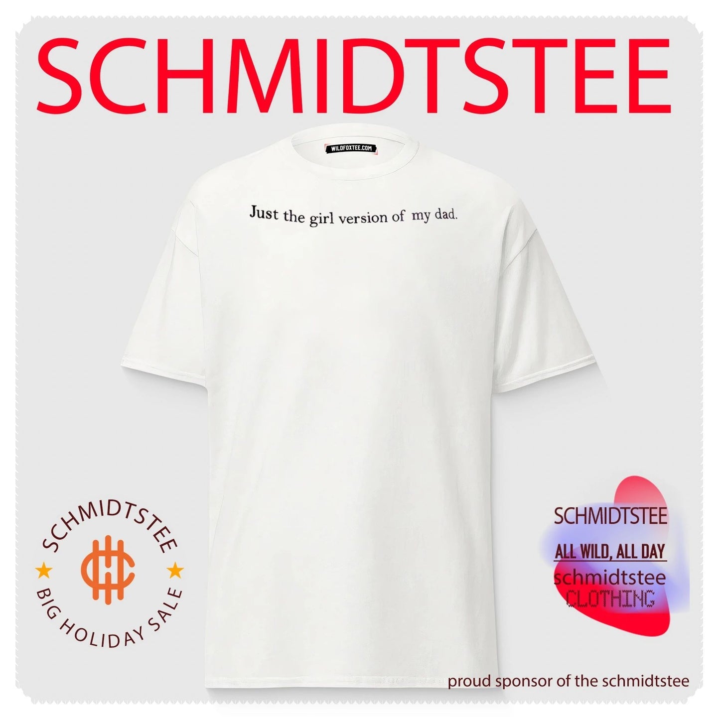 Just the girl version of my dad shirt