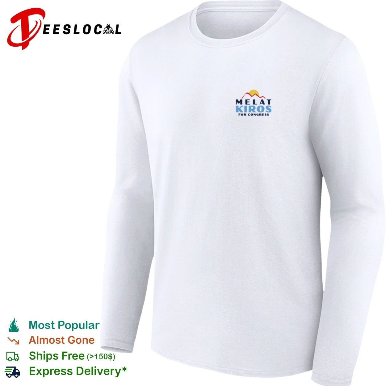 Melat Kiros for Congress campaign election T-shirt