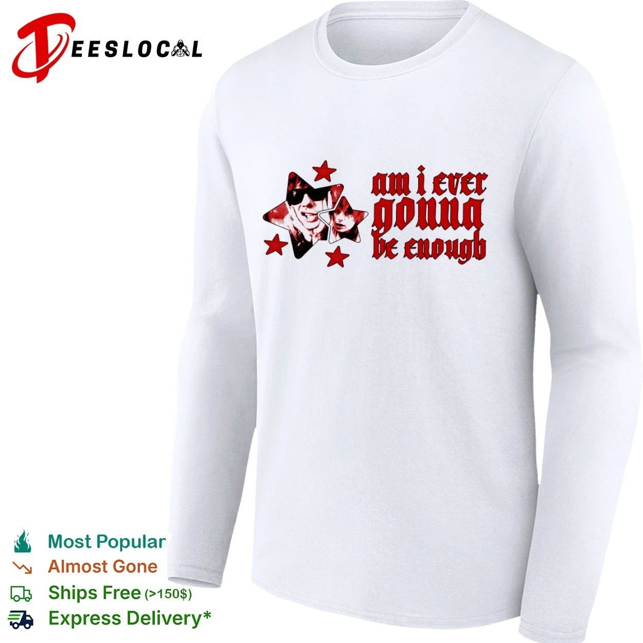 Am I Ever Gonna Be Enough emotional self reflection T-shirt