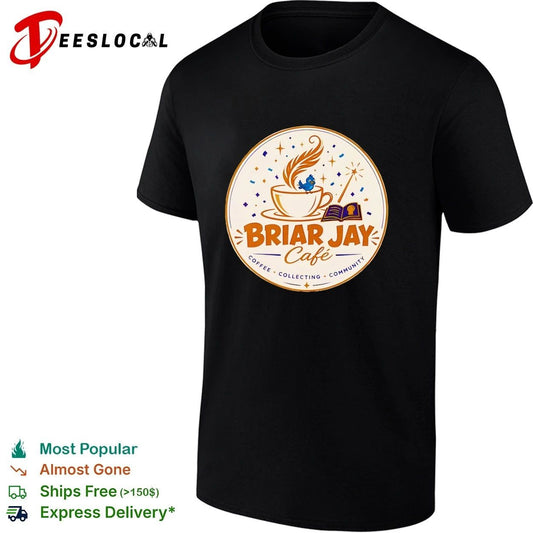 Briar Jay Café Coffee Collecting Community T-shirt