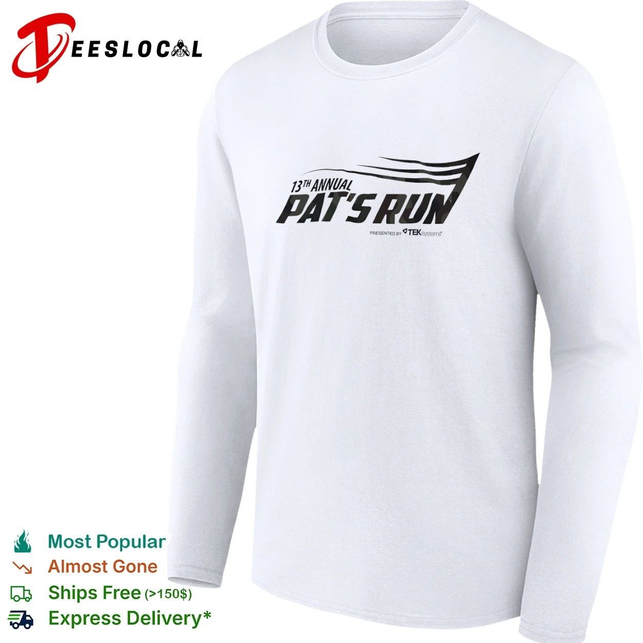 13th Annual Pat’s Run Presented by Teksystems T-shirt