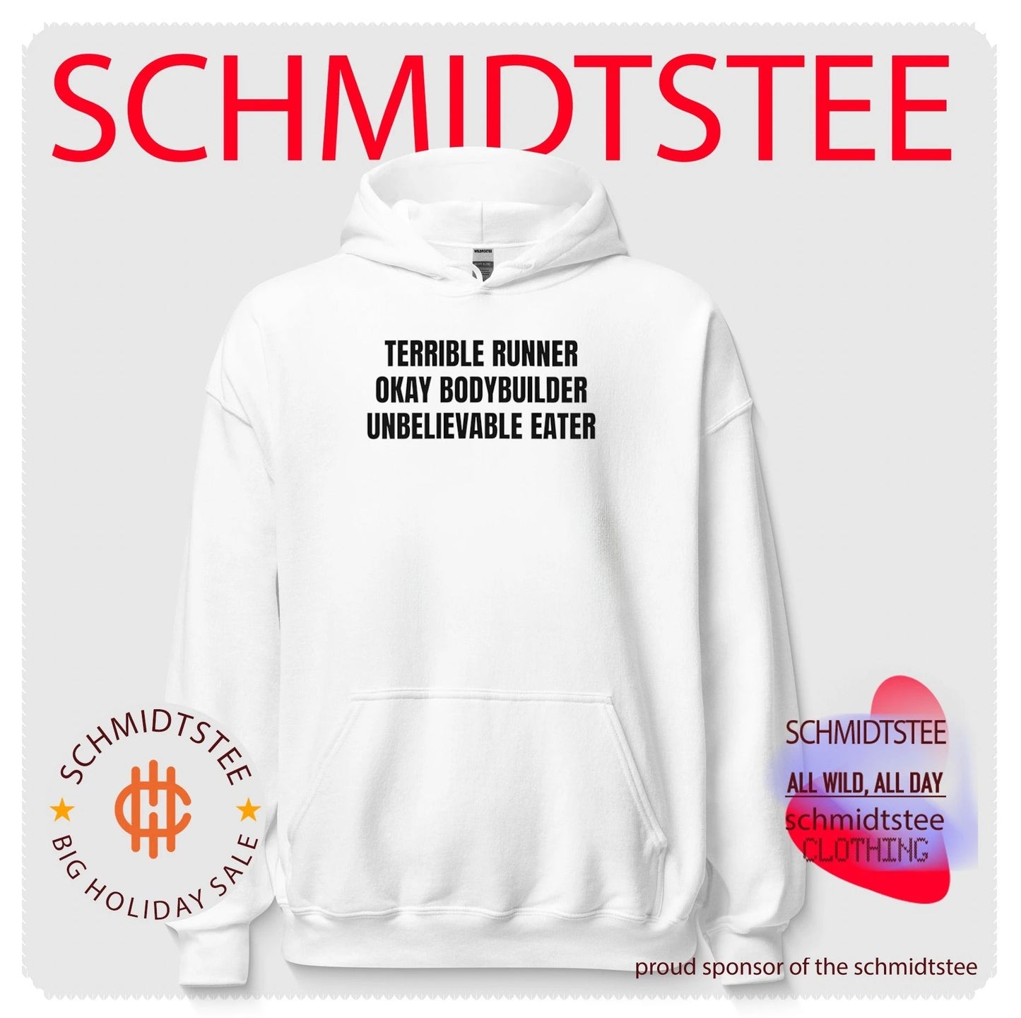Terrible Runner Okay Bodybuilder Unbelievable Eater shirt