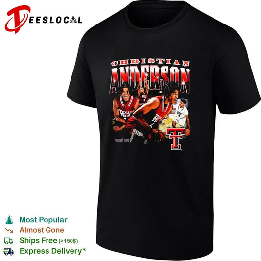 Christian Anderson Texas Tech Basketball T-shirt