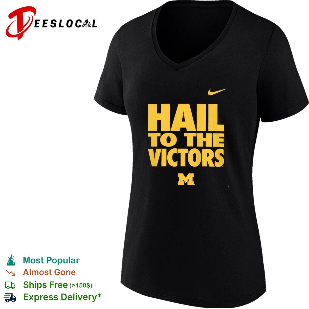 Hail to the Victors Michigan Wolverines T-shirt