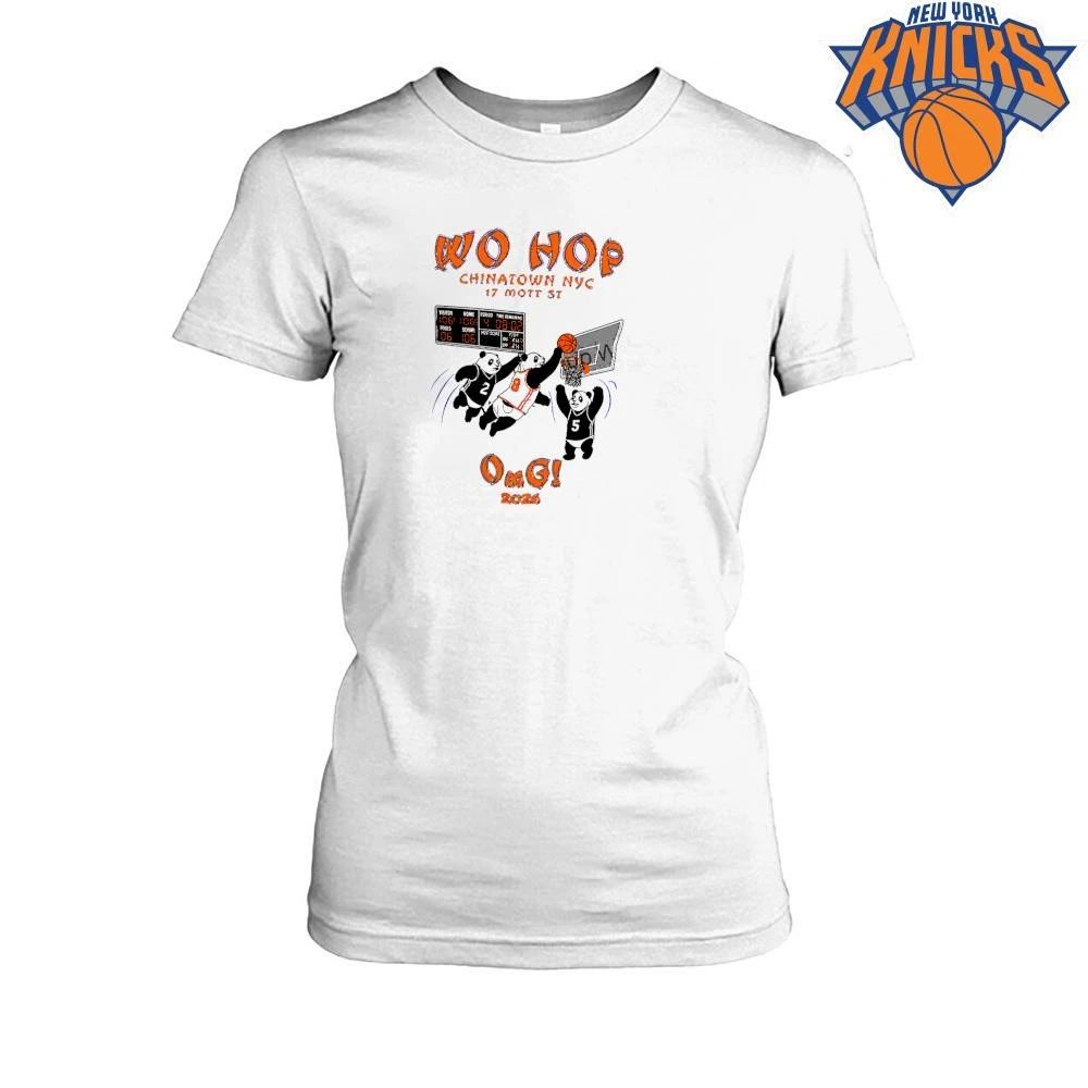 Wo Hop Chinatown NYC 17 Mott St Panda Basketball Game OMG 2026 Shirt