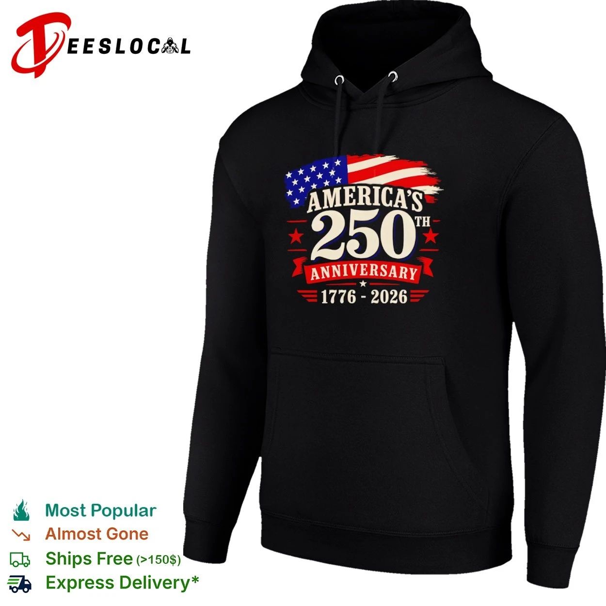 America’s 250th Anniversary 1776-2026 T-shirt