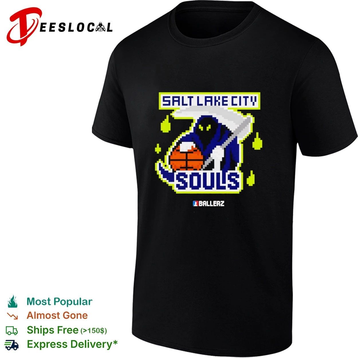 Salt Lake City Souls Ballerz Utah Jazz T-shirt