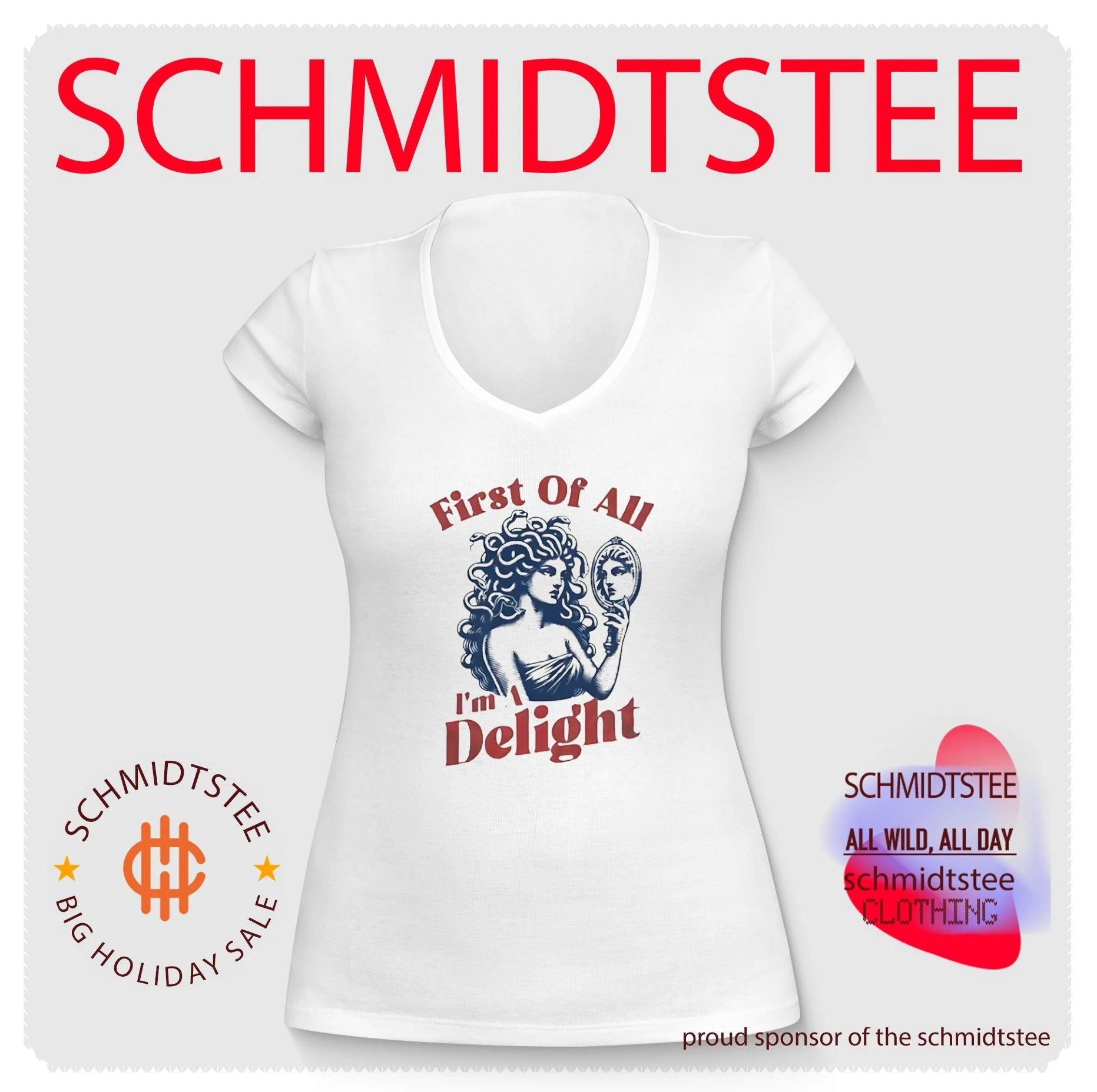 First of All I’m a Delight Medusa Gorgon shirt