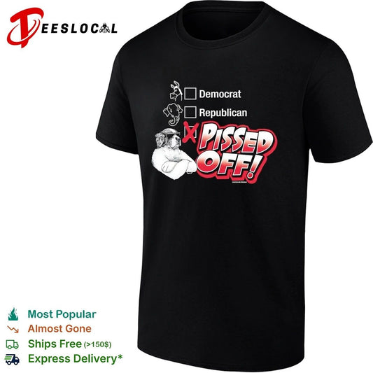 Democrat Republican Pissed Off politics T-shirt