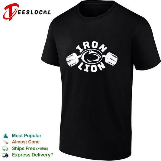 Iron Lion Penn State Nittany Lion Weightlifting T-shirt