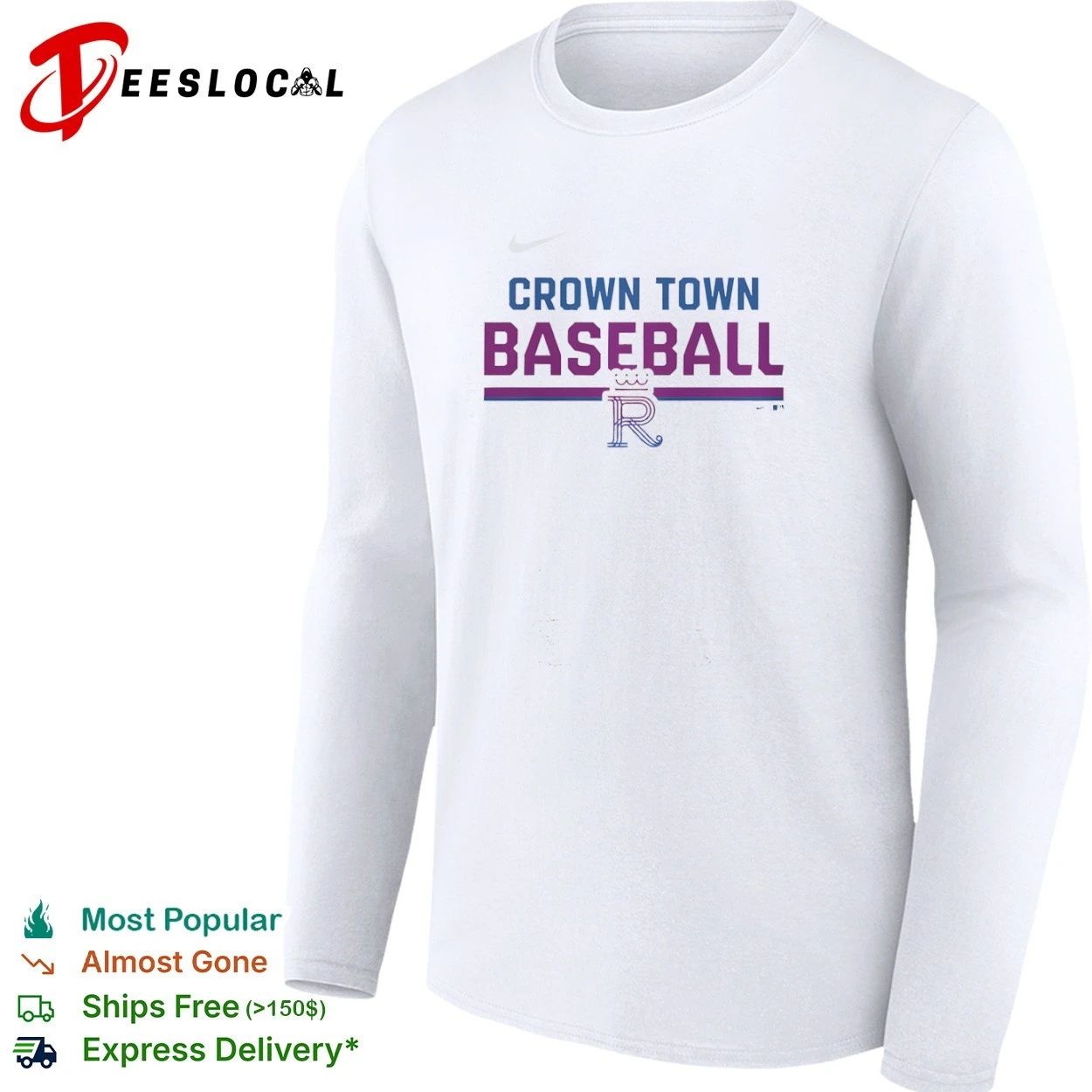 Crown Town Baseball Kansas City Royals T-shirt
