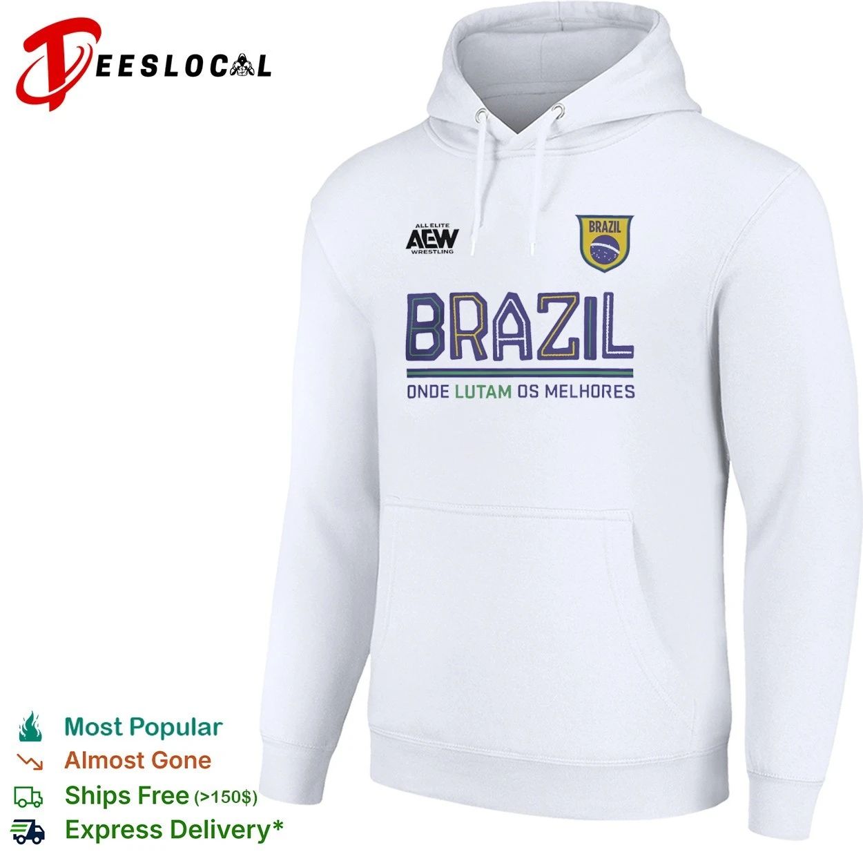 AEW Wrestling Brazil Onde Lutam Os Melhores T-shirt