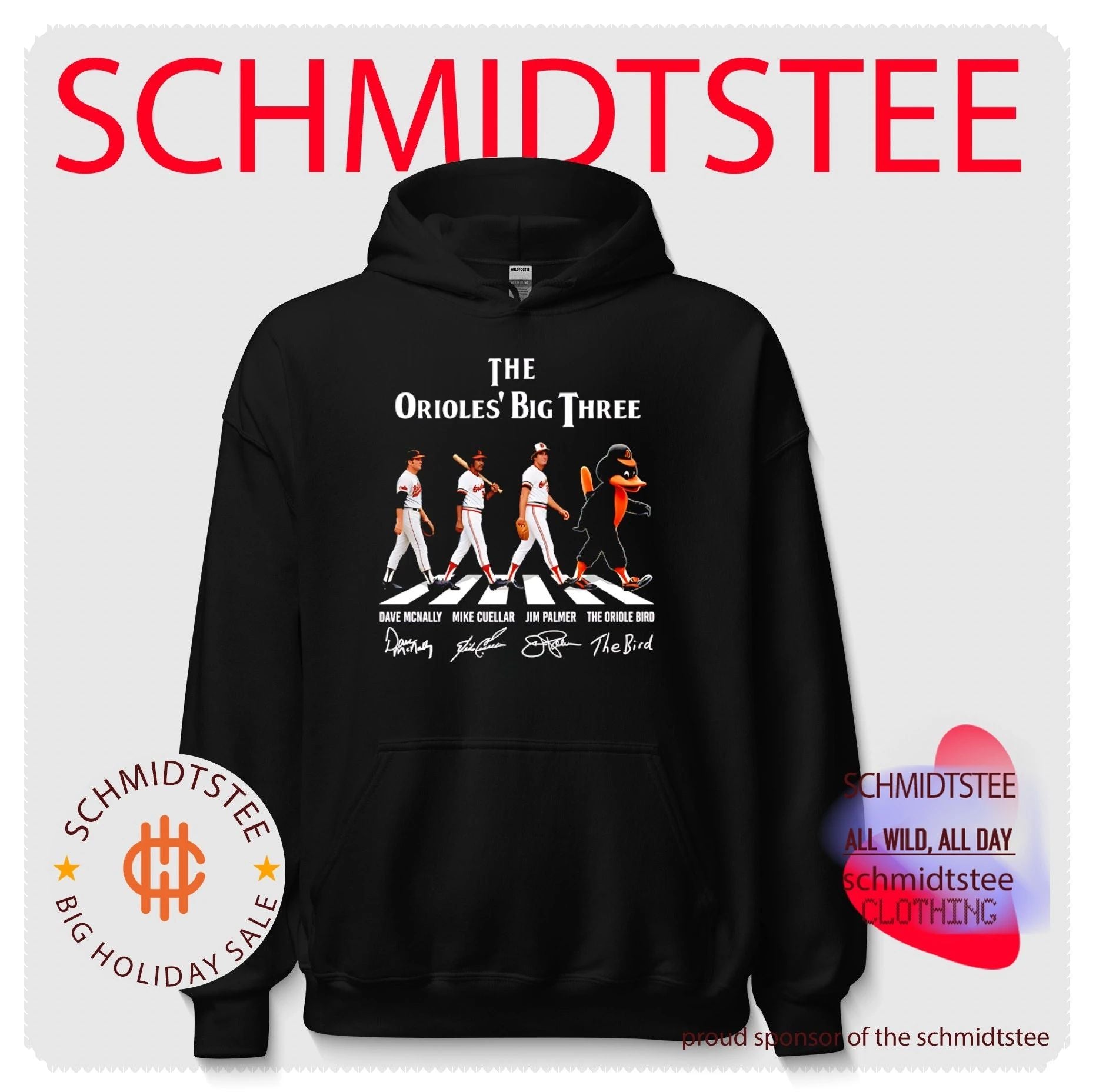 Baltimore Orioles The Orioles’ Big Three Abbey Road signature shirt