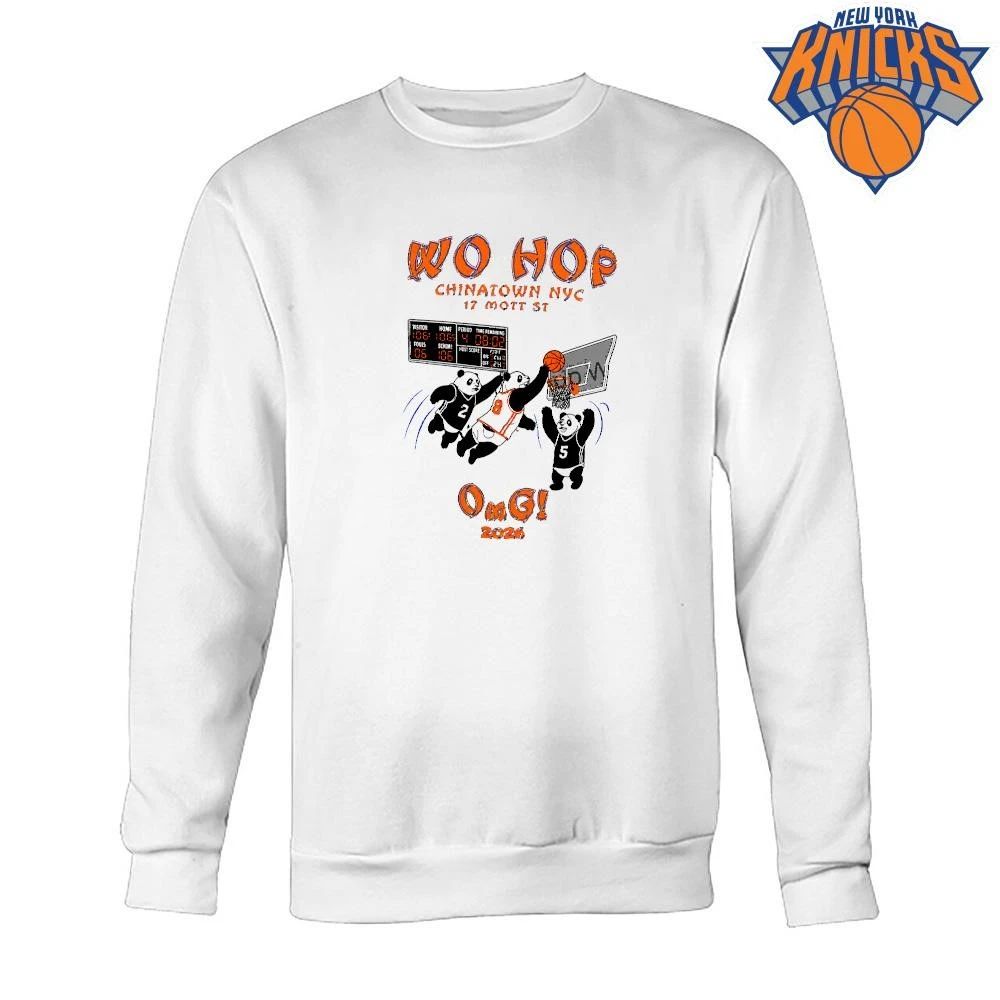 Wo Hop Chinatown NYC 17 Mott St Panda Basketball Game OMG 2026 Shirt
