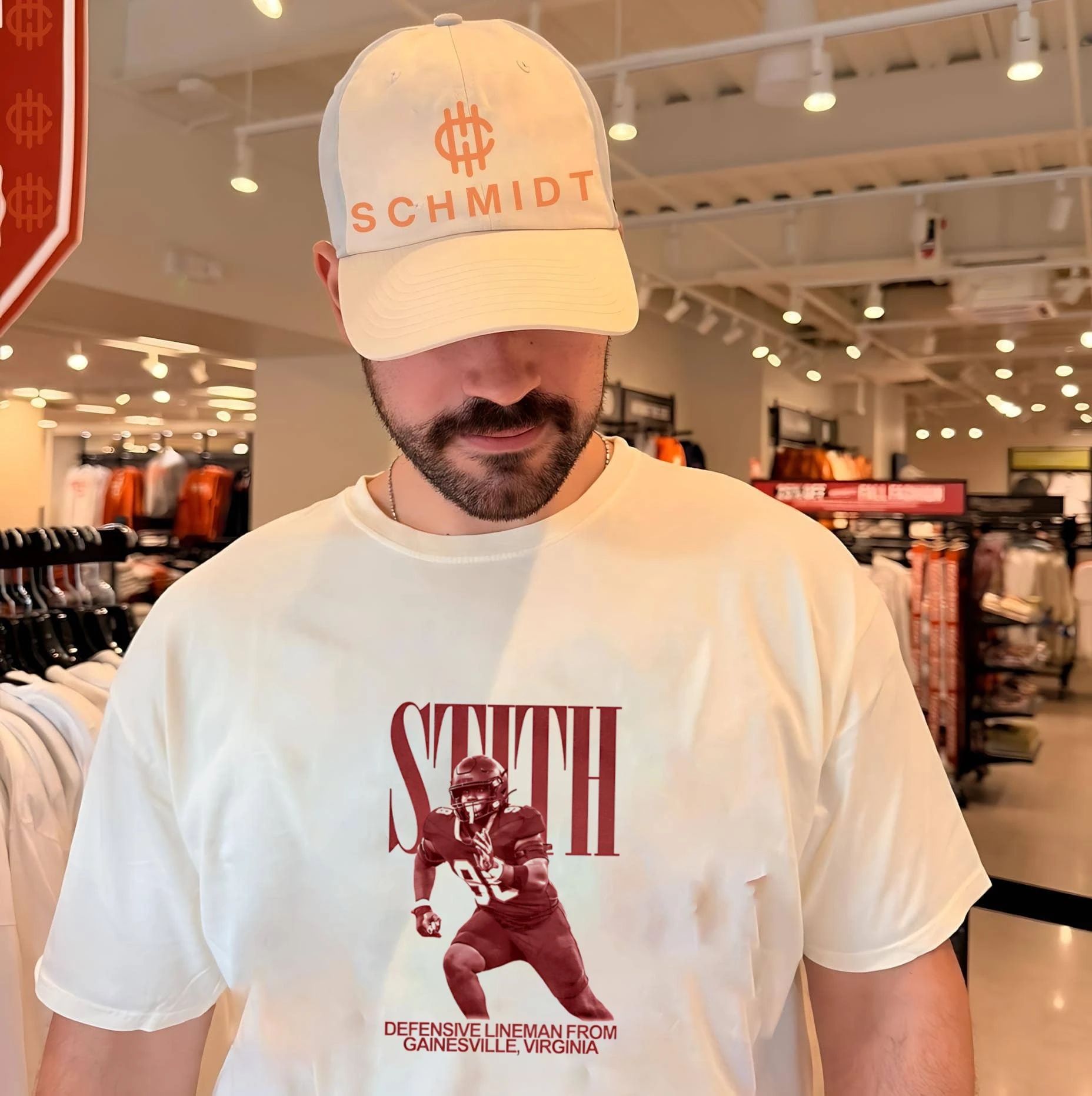 Jeramy Stith Defensive Lineman from Gainesville Virginia shirt
