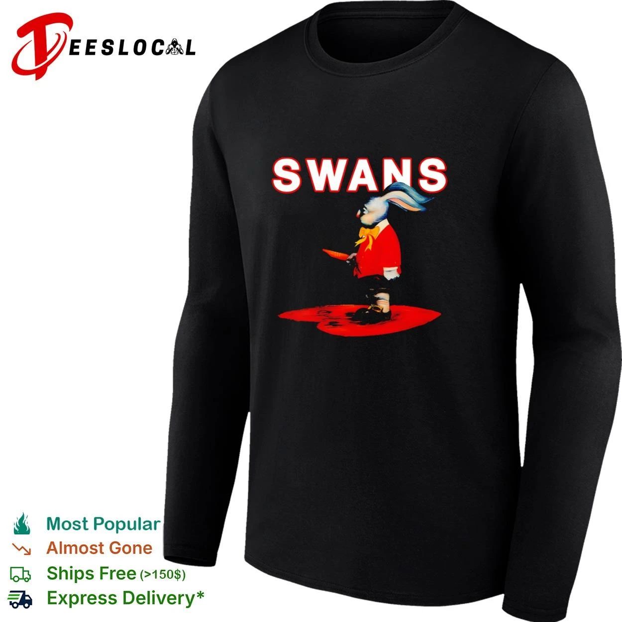 Swans Rabbit with Carrot Michael Gira T-shirt