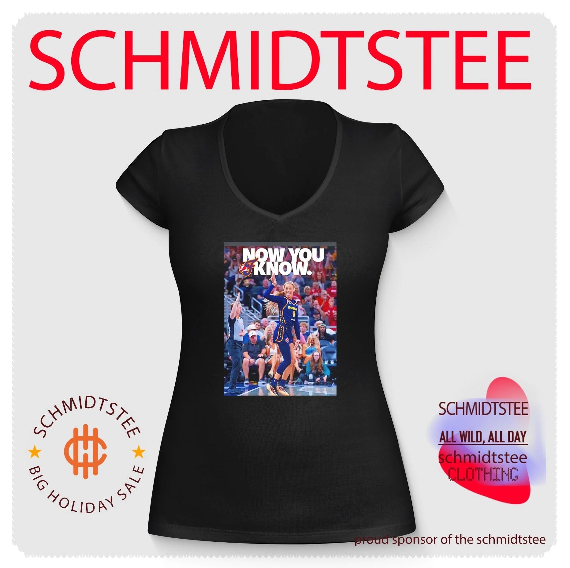 Indiana Fever Sophie Cunningham now you know portrait shirt