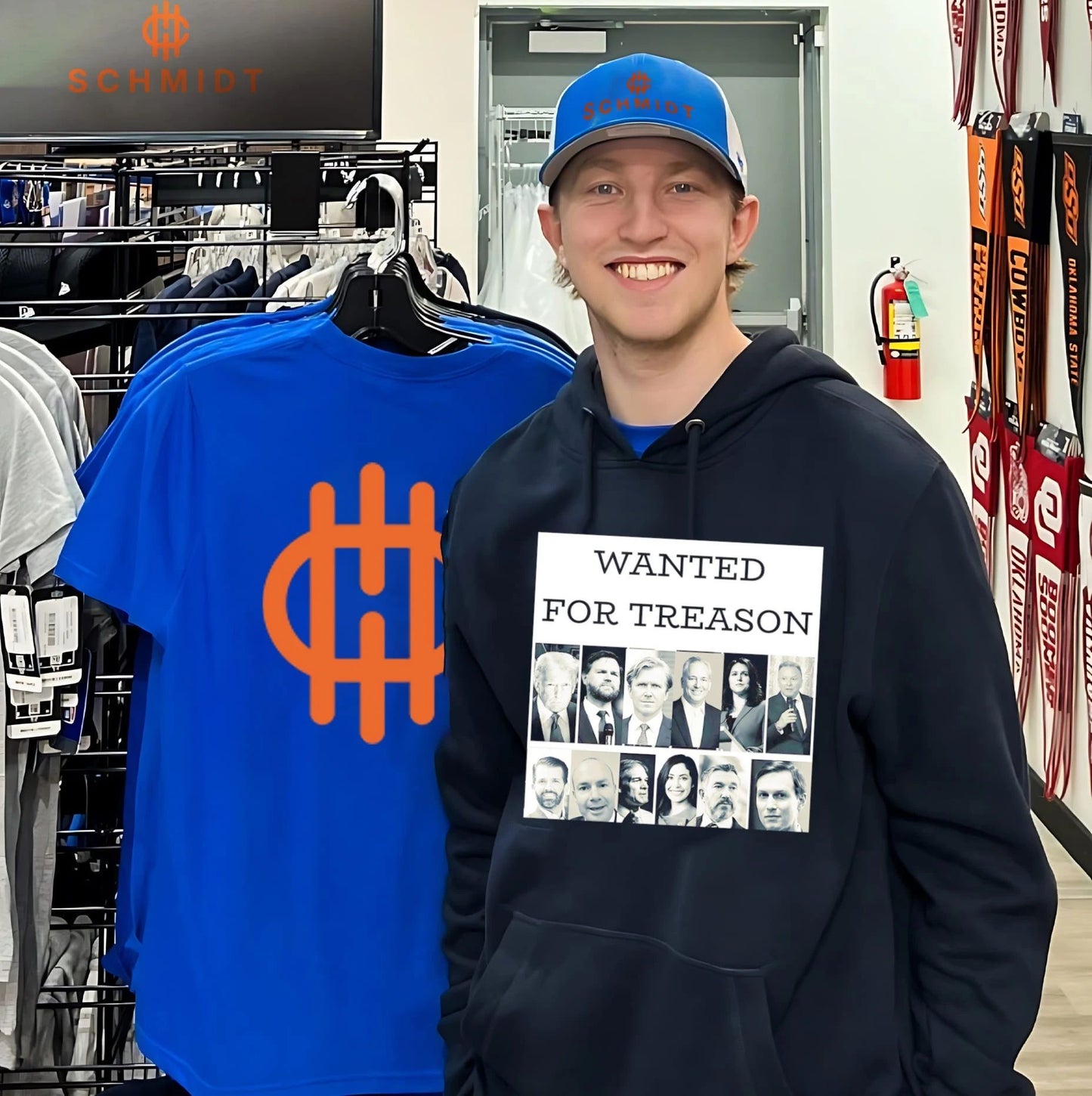 Wanted for treason Donald Trump JD Vance Tulsi Gabbard Jared Kushner shirt