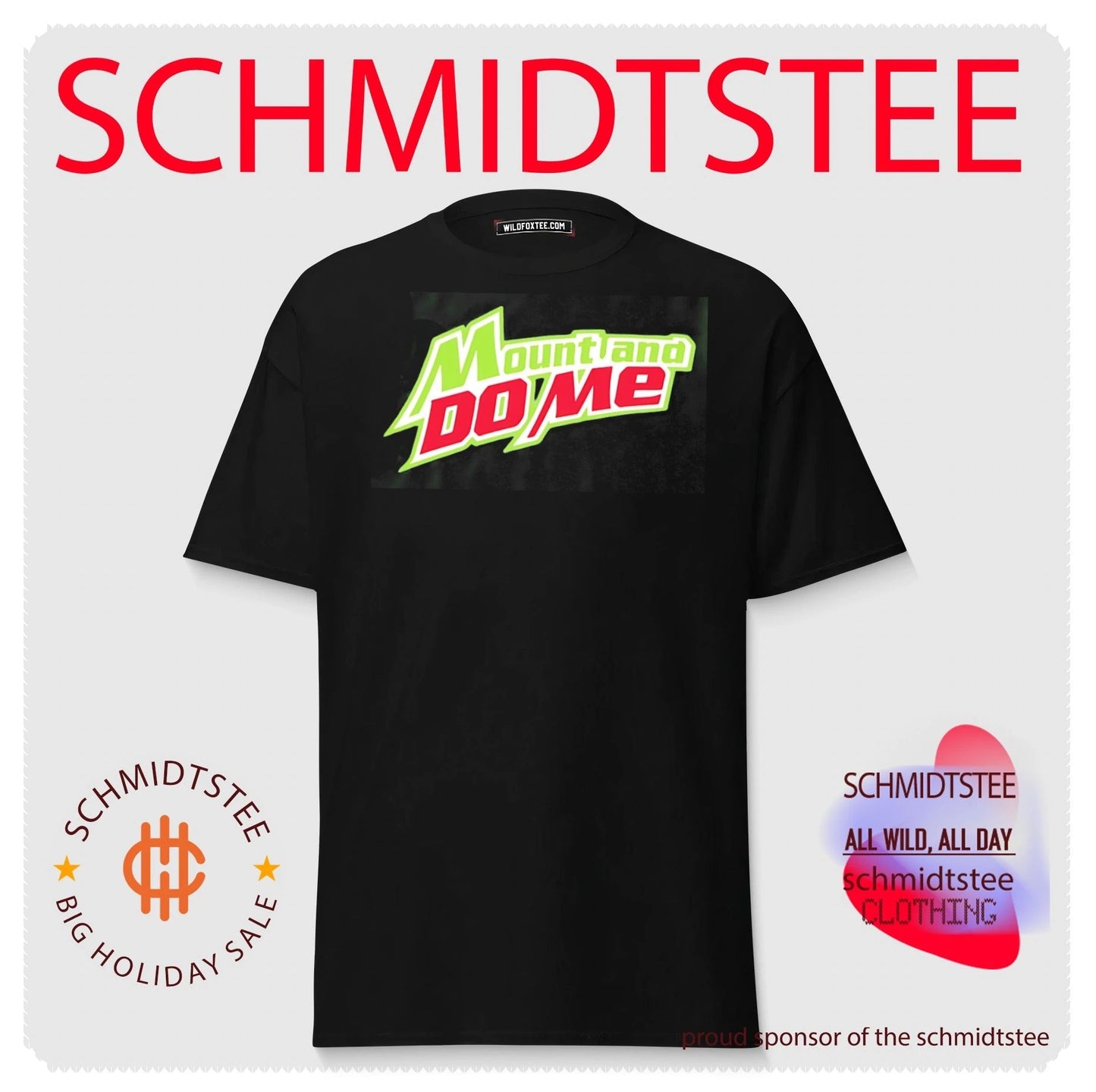 Mount and do me Mountain Dew logo parody shirt