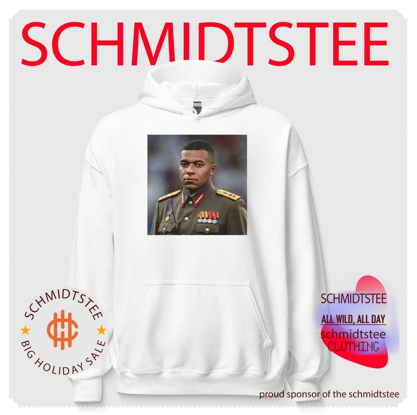 Kylian Mbappe Dictator Real Madrid Military Portrait shirt