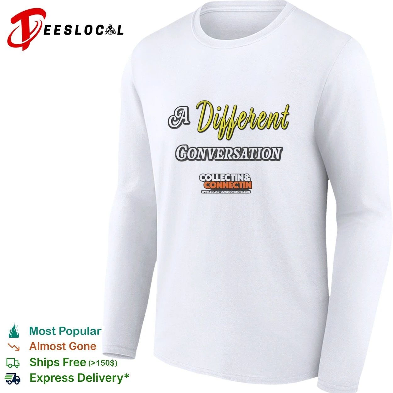 A Different Conversation Collectin and Connectin T-shirt