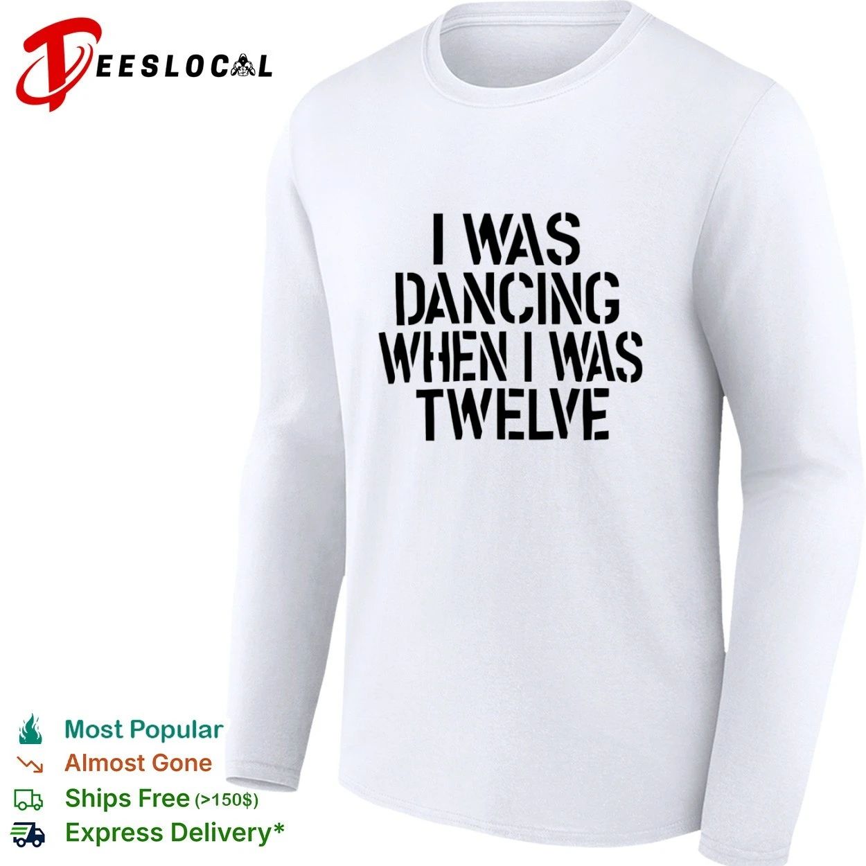 I Was Dancing When I Was Twelve youth T-shirt