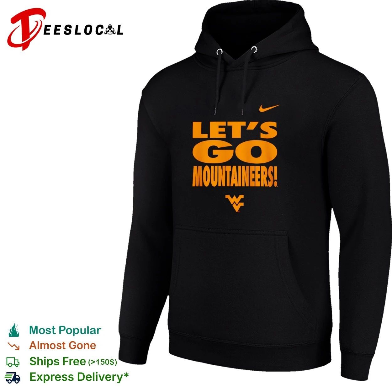 Let’s Go Mountaineers West Virginia Mountaineers T-shirt