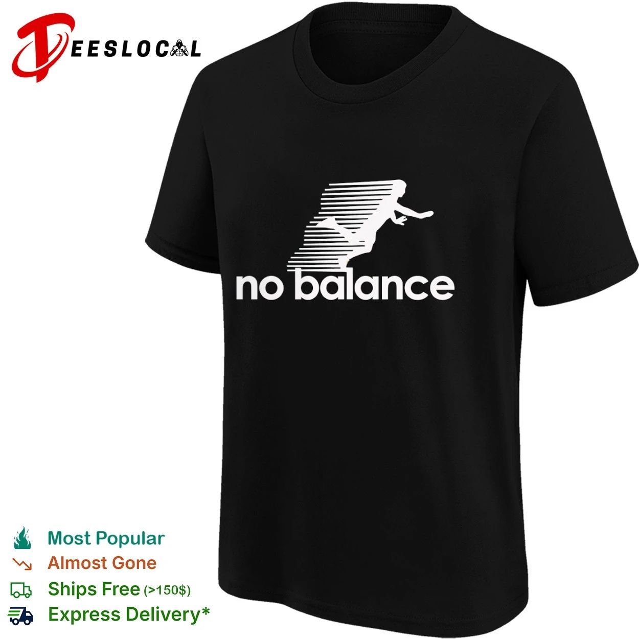 No Balance funny parody running sports T-shirt