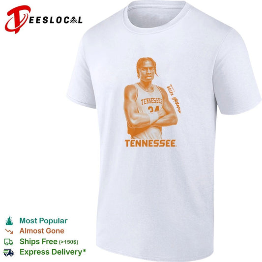 Zakai Zeigler Tennessee Volunteers Basketball T-shirt