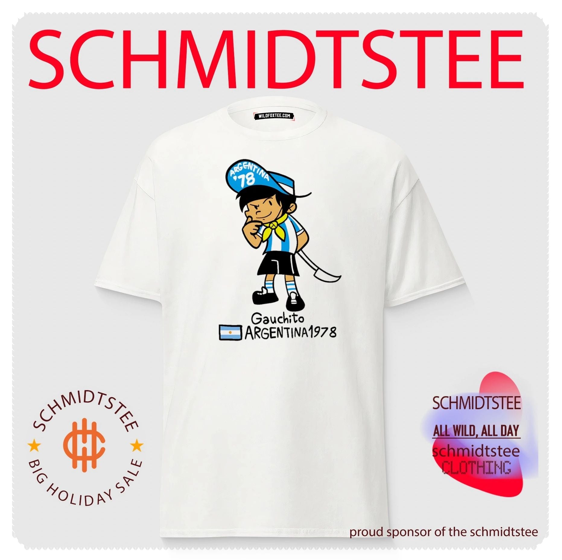 Gauchito 1978 Argentina World Cup Mascot shirt