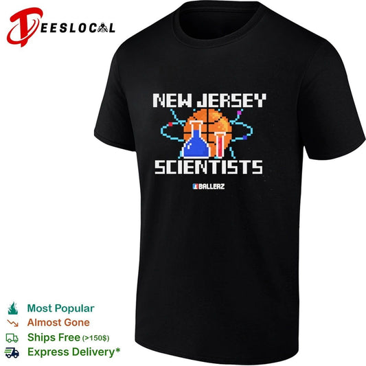 New Jersey Scientists Ballerz Basketball T-shirt