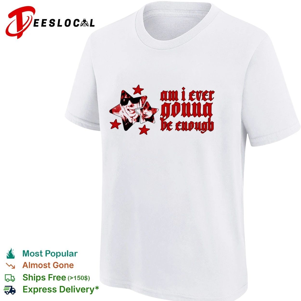 Am I Ever Gonna Be Enough emotional self reflection T-shirt