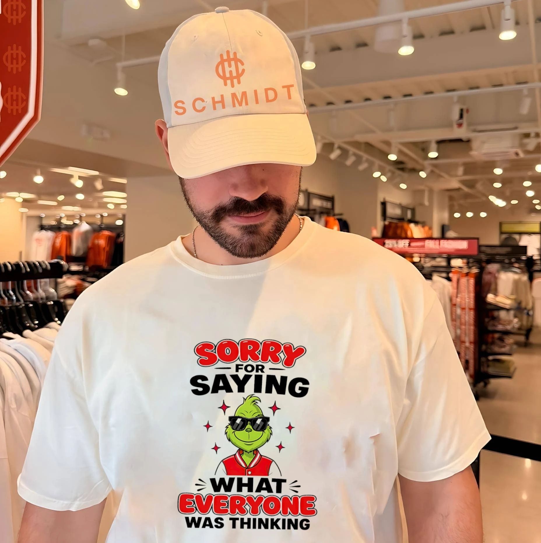 Grinch sorry for saying what everyone was thinking shirt