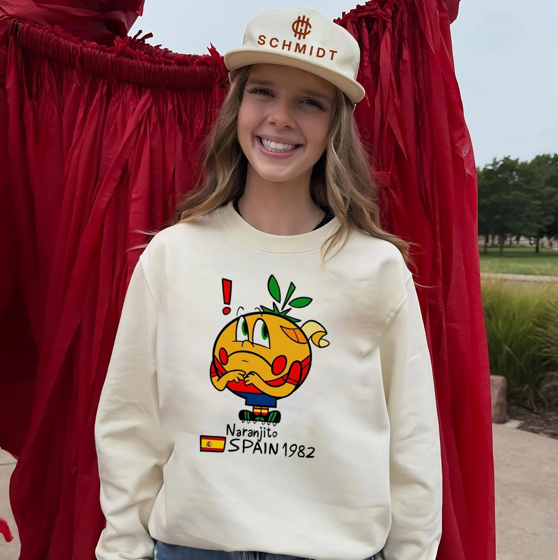 Naranjito Spain 1982 World Cup Mascot Football History shirt