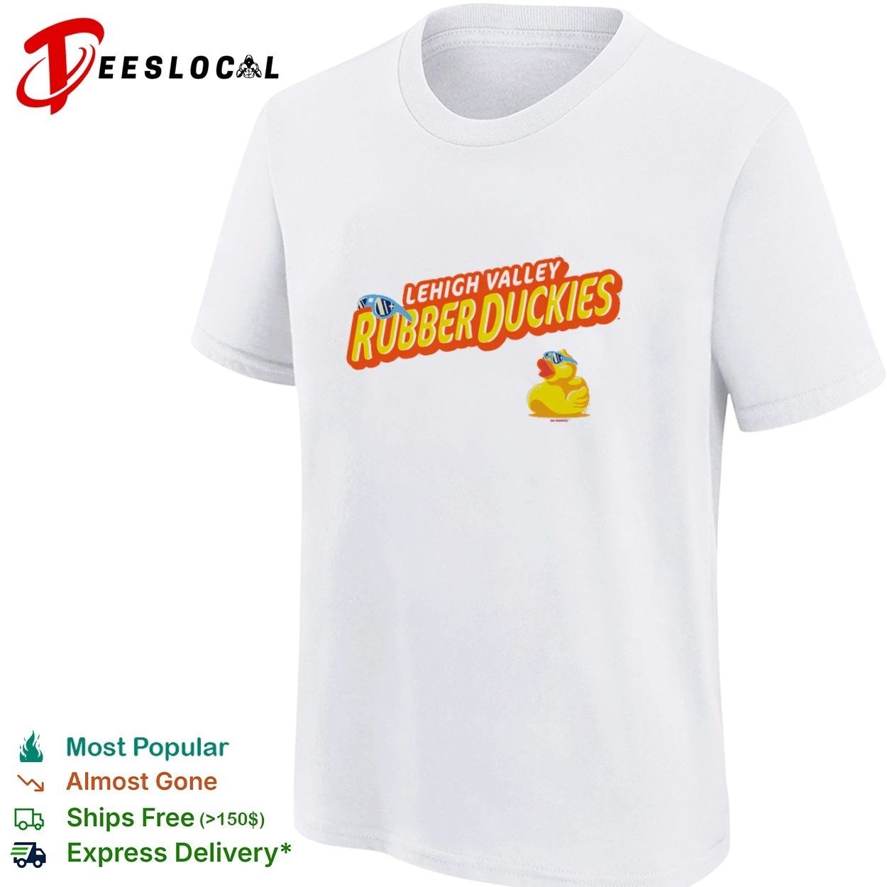 Lehigh Valley Rubber Duckies minor league baseball T-shirt