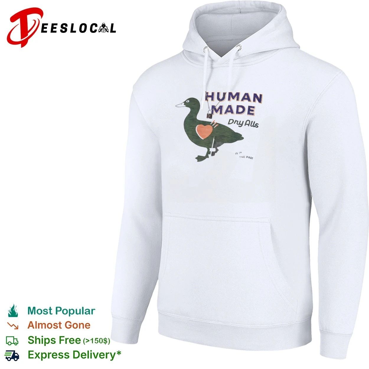 Human Made Dry Alls Duck Heart Nigo Streetwear T-shirt