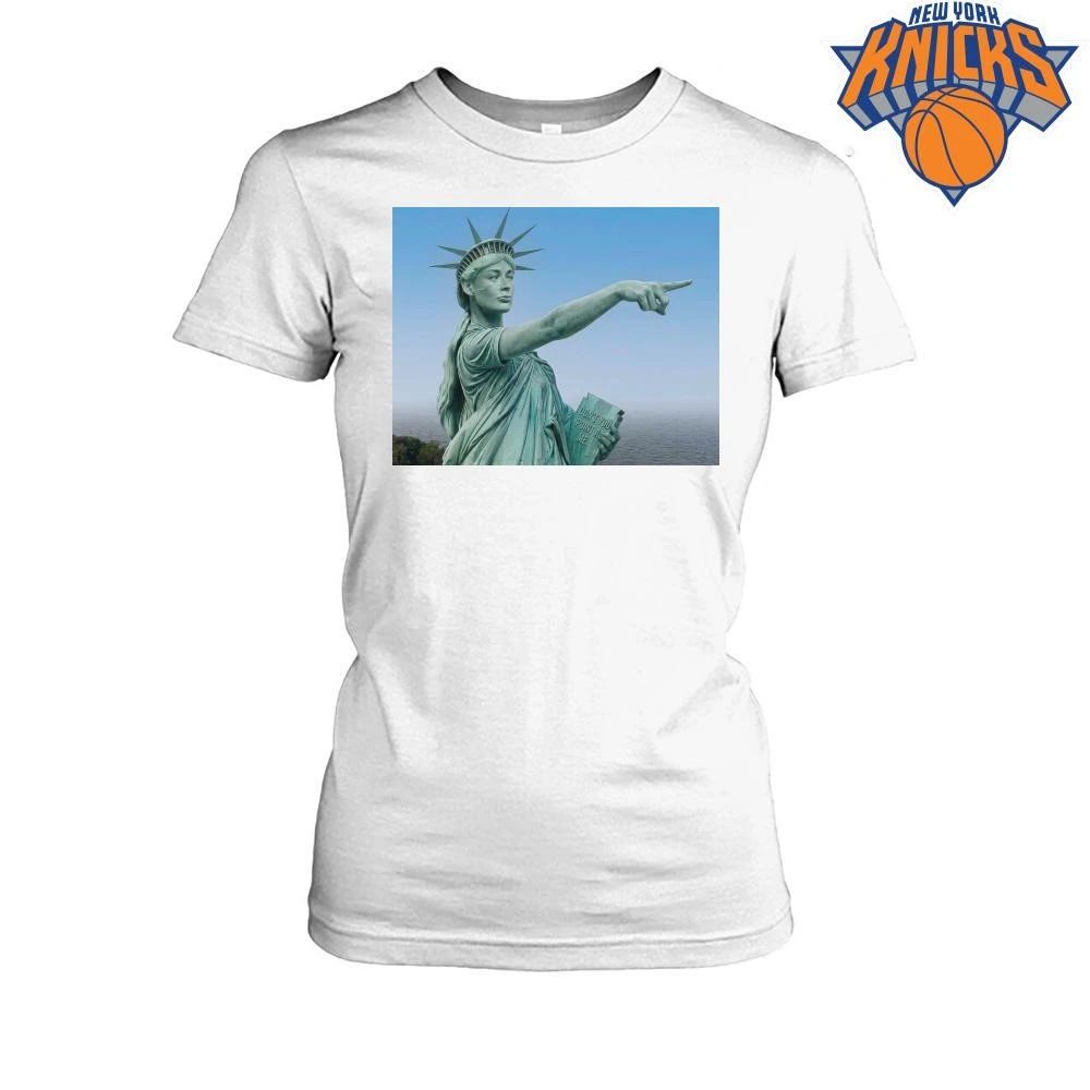 Statue Of Liberty Dont You Point At Me Sophie Cunningham Pointing Funny Meme Shirt