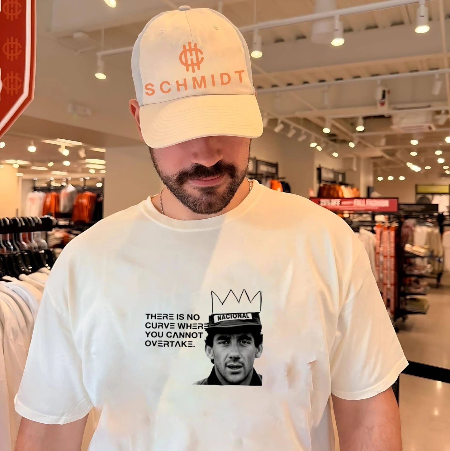 Ayrton Senna There Is No Curve Where You Cannot Overtake shirt