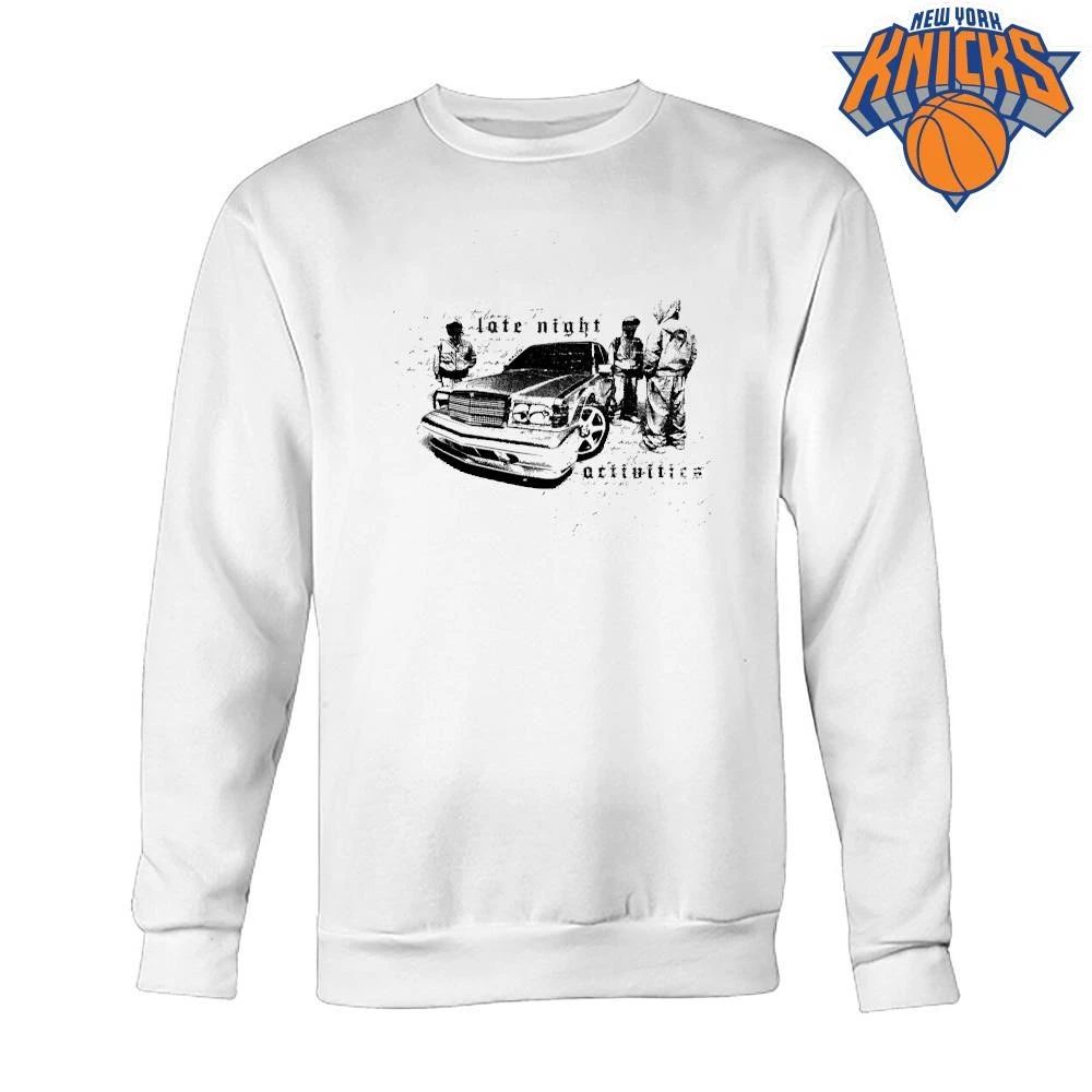 Late Night Activities Y2K Streetwear Mercedes Benz Drift Car Graphic shirt