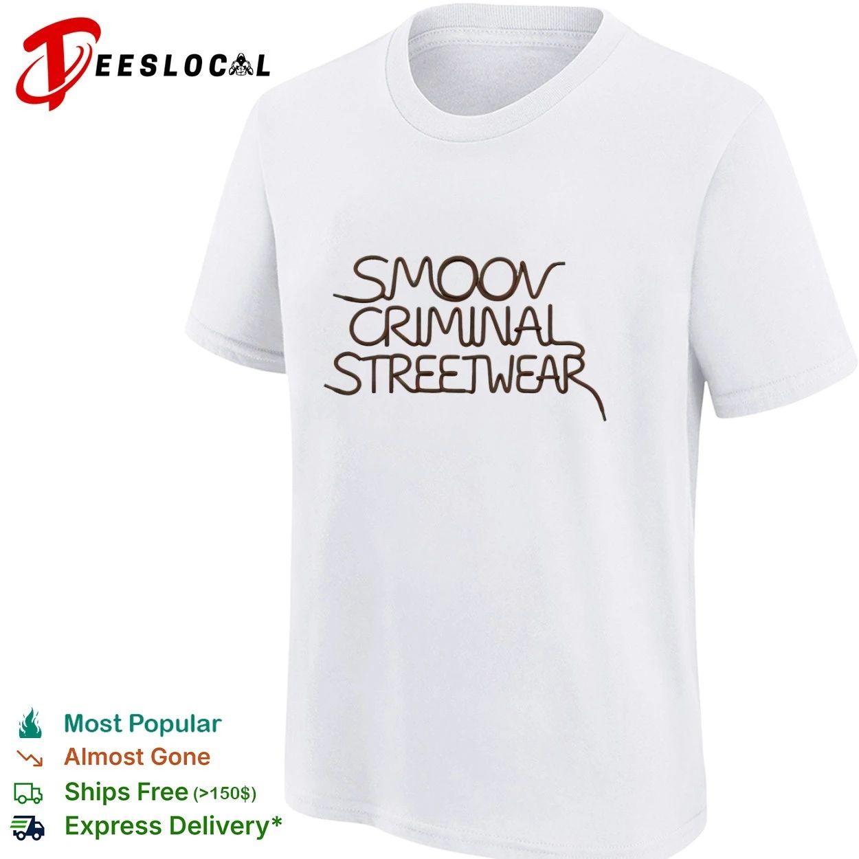 Smoov Criminal Streetwear Michael Jackson T-shirt