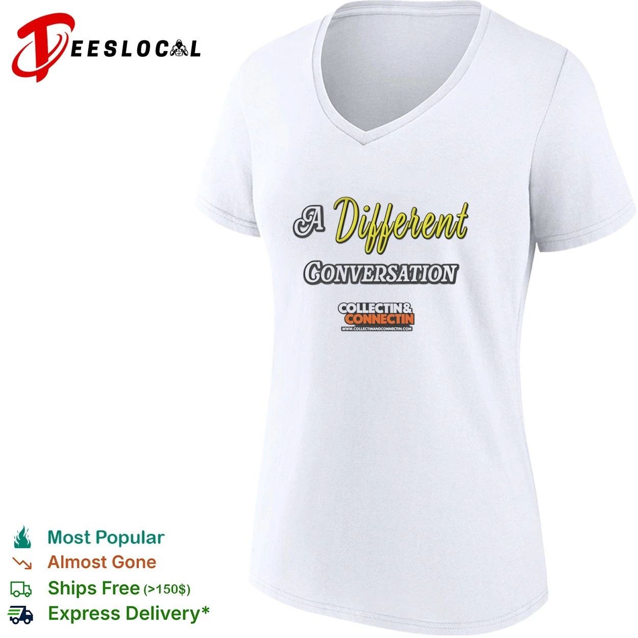 A Different Conversation Collectin and Connectin T-shirt